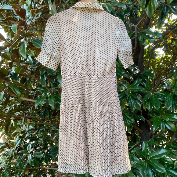 Louche Polka Dot Collared Shirtdress - Picture 4 of 4